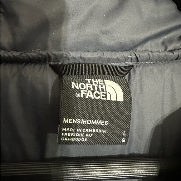 The North Face Men’s Black Aconcagua Hybrid Puffer Jacket Hooded Size Large - Picture 6 of 16